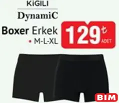 KİĞILI DYNAMİC BOXER ERKEK fiyat ve kampanya bilgisi